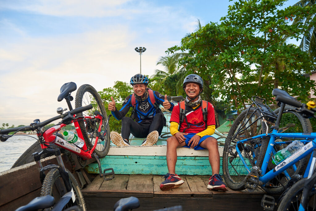 Bicycling Around Dala, Yangon