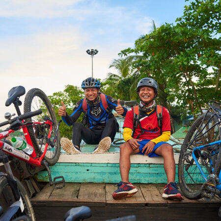 Bicycling Around Dala, Yangon